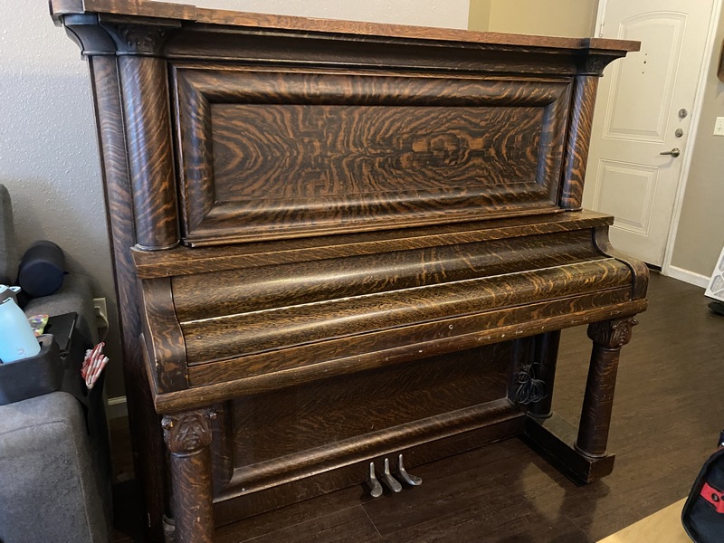 Beckwith Concert Grand upright piano