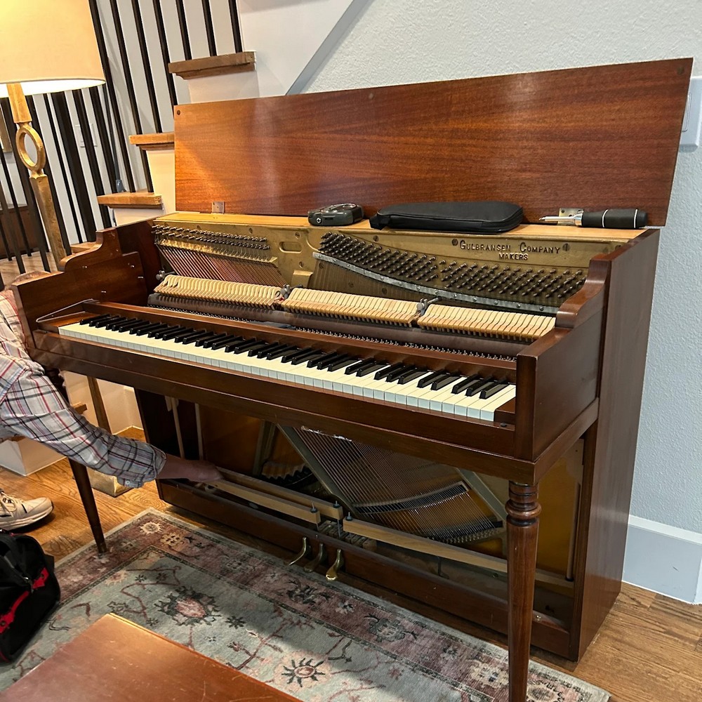 Piano tuning and repair — before